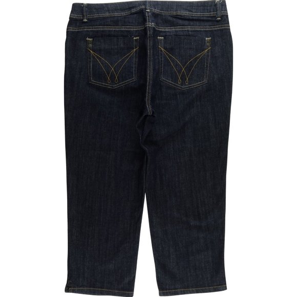 RJR. Rocha John Rocha Crop Capri Jeans 14 B472 - Picture 1 of 4
